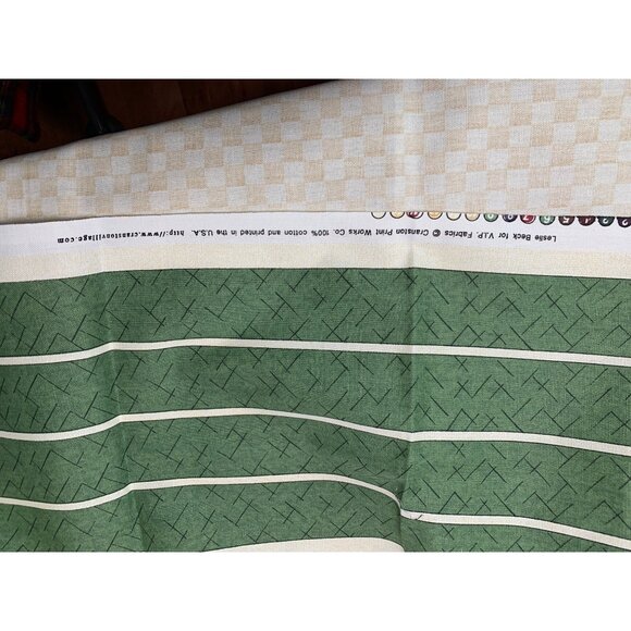 Antique Fruit Apron Sewing Fabric Panel By Leslie Beck 1990s - Picture 3 of 12